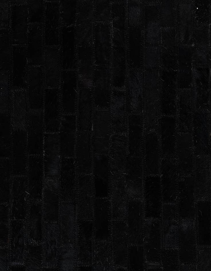 Detail image of  5' 2 x 8' Cowhide Leather Rug