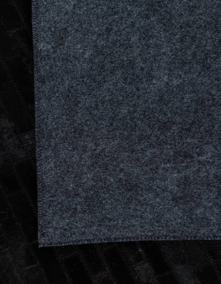 Detail image of  5' 2 x 8' Cowhide Leather Rug