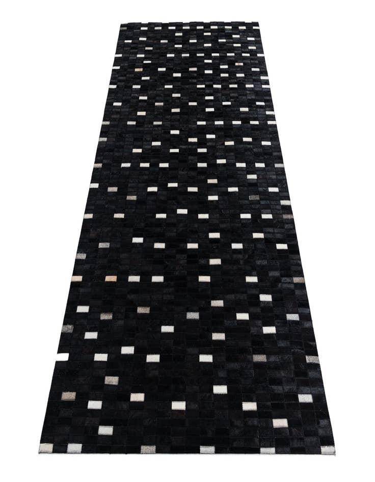 Detail image of  5' x 8' Cowhide Leather Rug