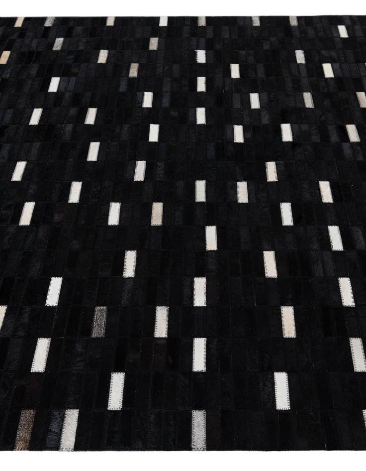 Detail image of  5' x 8' Cowhide Leather Rug