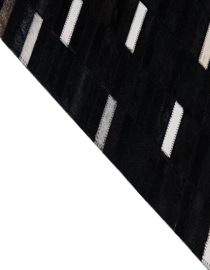 Detail image of  5' x 8' Cowhide Leather Rug