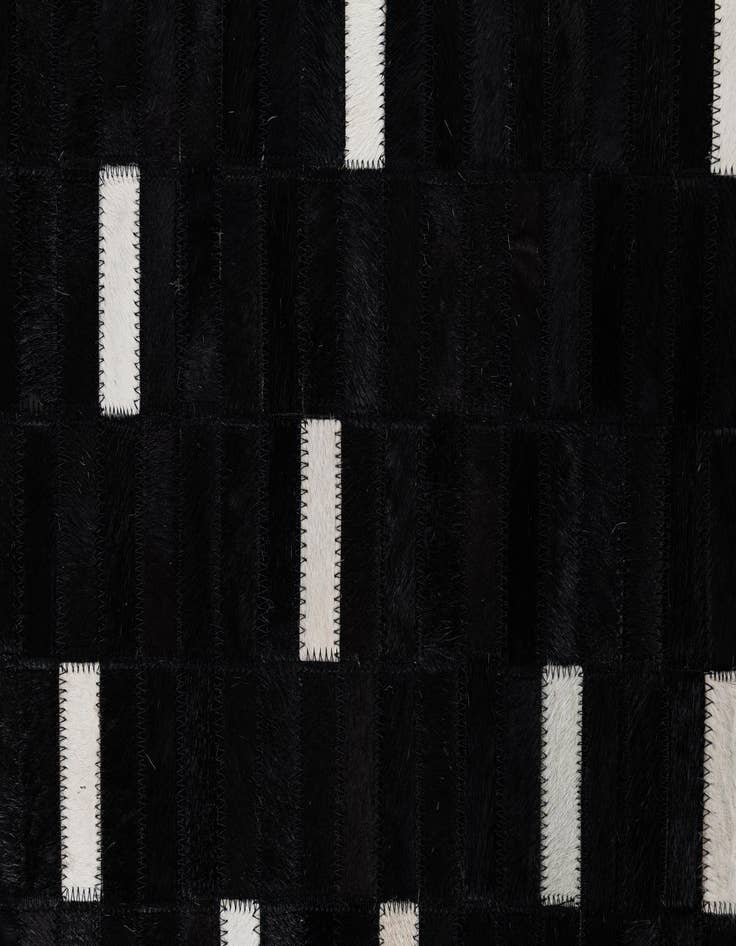 Detail image of  5' x 8' Cowhide Leather Rug