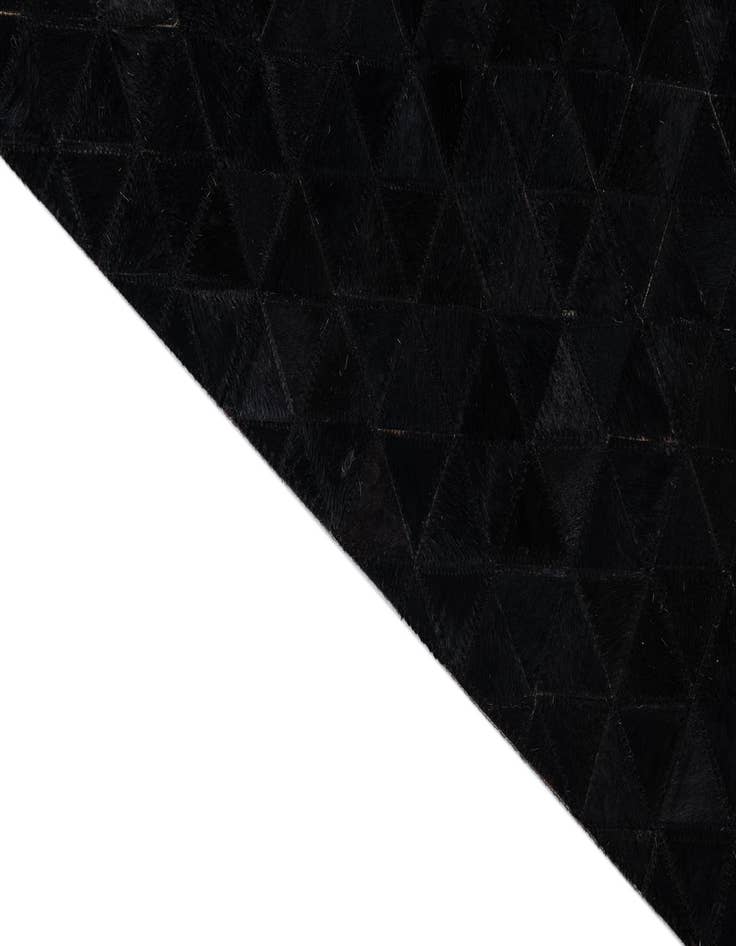 Detail image of  5' x 7' 8 Cowhide Leather Rug