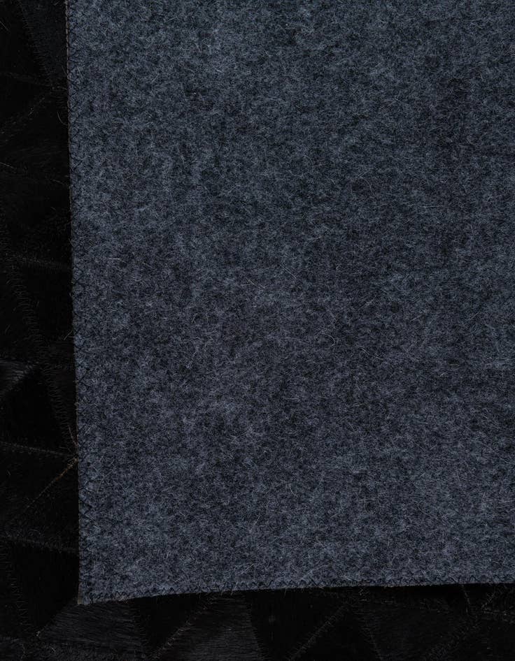 Detail image of  5' x 7' 8 Cowhide Leather Rug