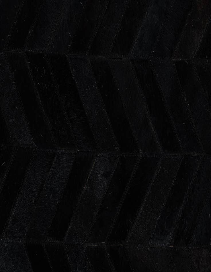 Detail image of  5' 1 x 8' Cowhide Leather Rug