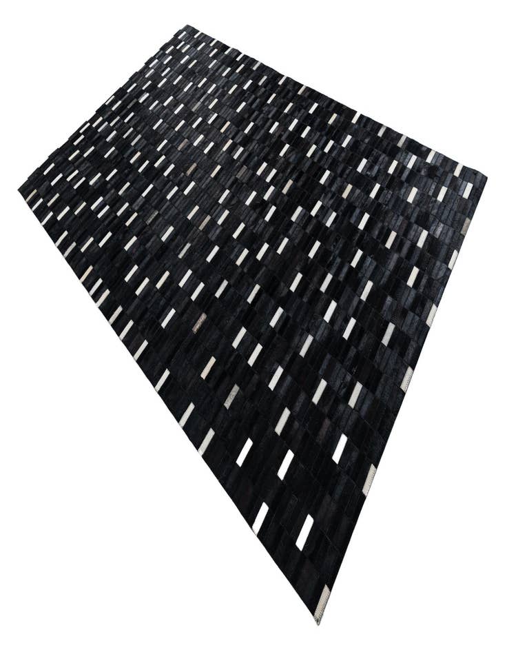 Detail image of  5' x 8' Cowhide Leather Rug