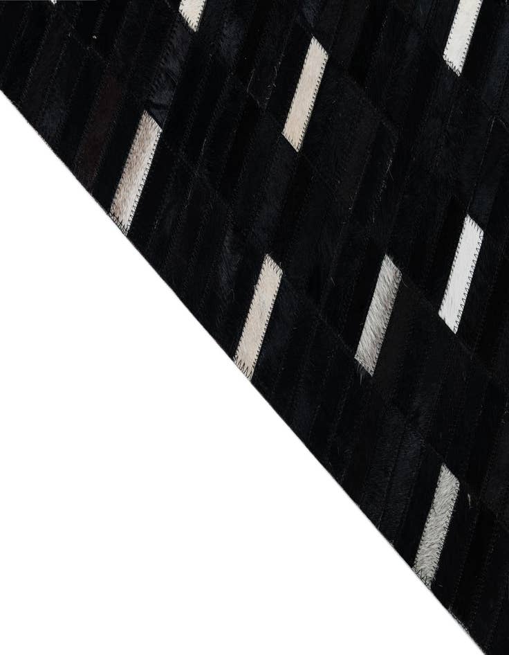 Detail image of  5' x 8' Cowhide Leather Rug