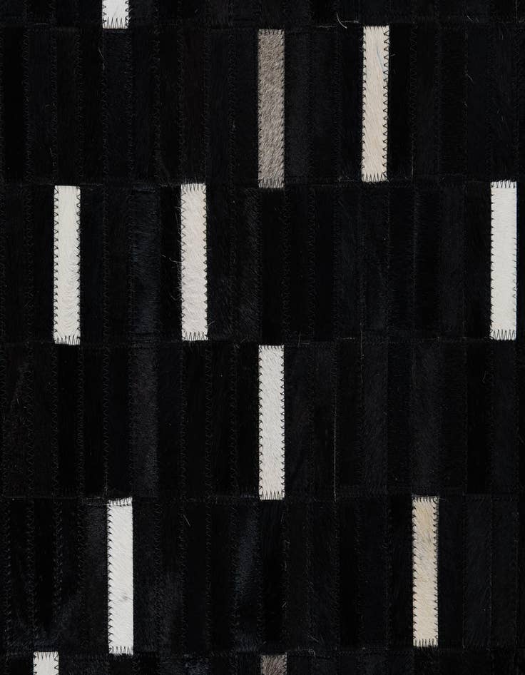 Detail image of  5' x 8' Cowhide Leather Rug