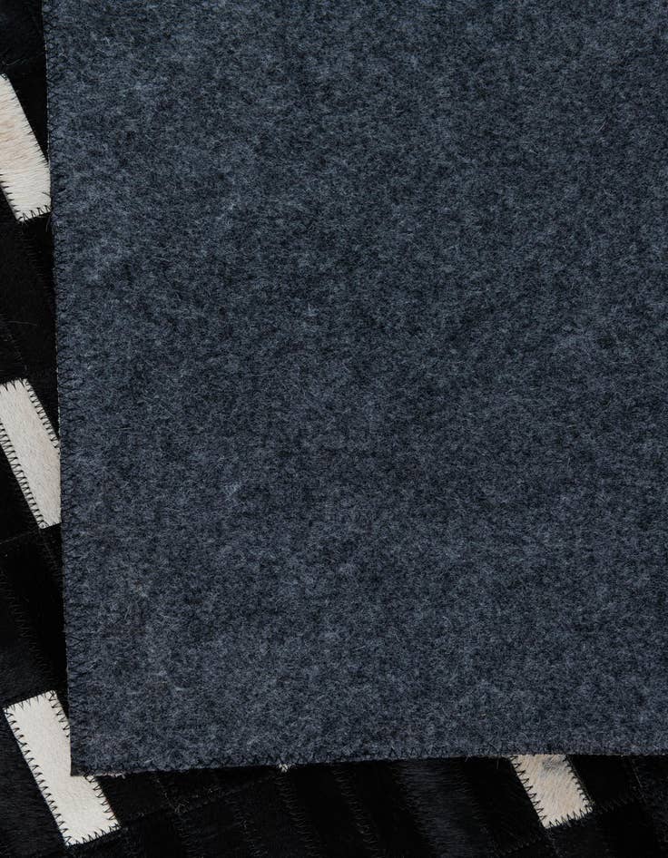 Detail image of  5' x 8' Cowhide Leather Rug