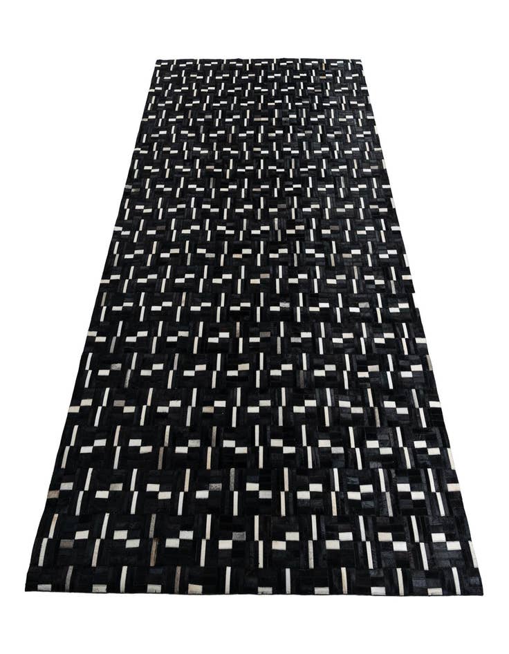 Detail image of  8' 2 x 10' Cowhide Leather Rug