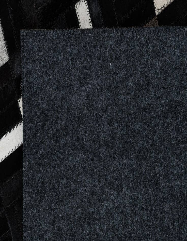 Detail image of  8' 2 x 10' Cowhide Leather Rug