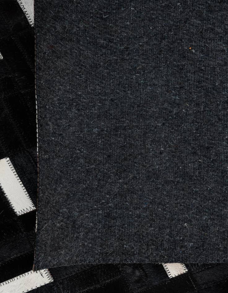 Detail image of  8' x 9' 10 Cowhide Leather Rug