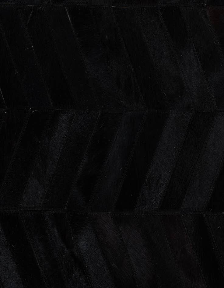 Detail image of  5' 1 x 8' Cowhide Leather Rug