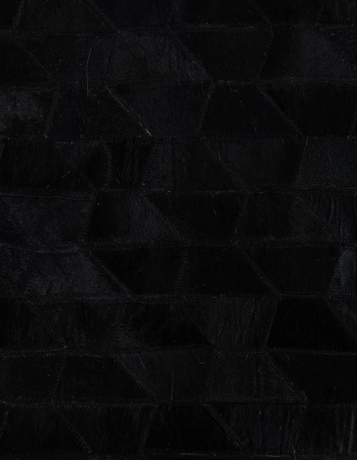 Detail image of  5' x 7' 9 Cowhide Leather Rug