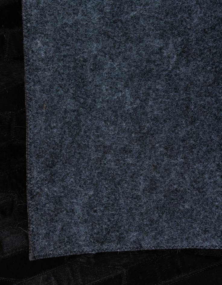 Detail image of  5' x 7' 9 Cowhide Leather Rug