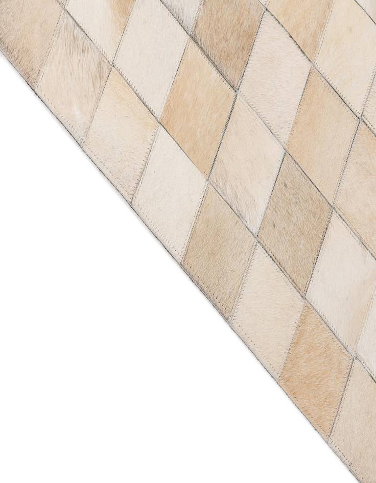 Detail image of  5' x 8' Cowhide Leather Rug