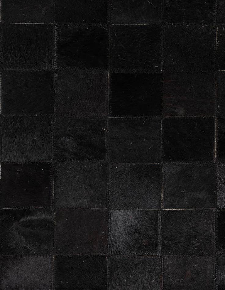 Detail image of  5' x 8' Cowhide Leather Rug