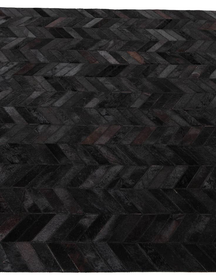 Detail image of  5' 1 x 8' Cowhide Leather Rug