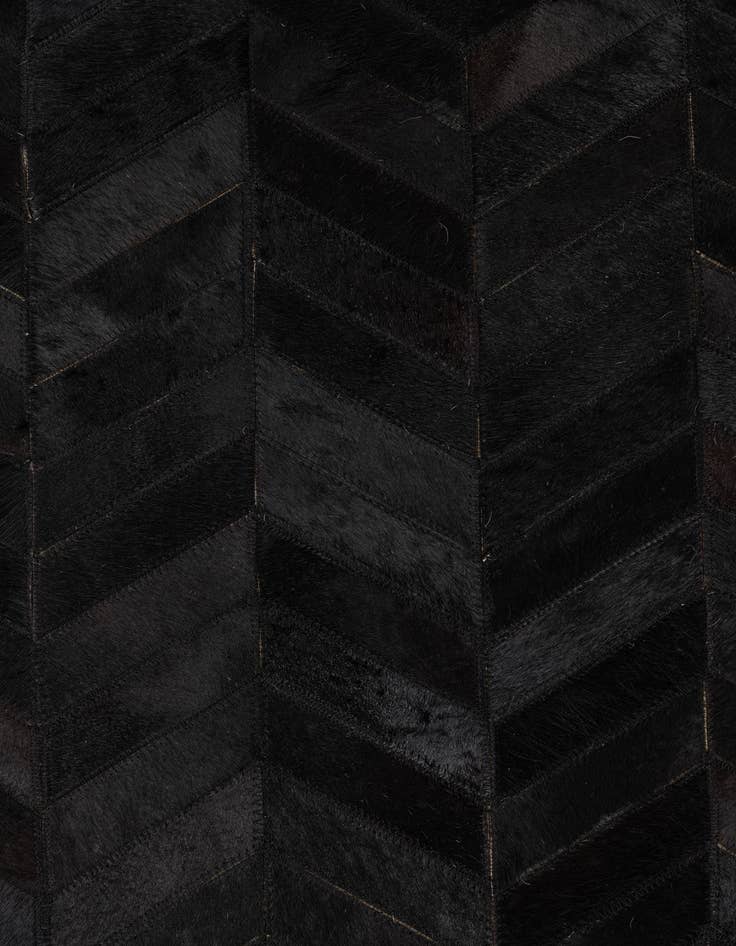 Detail image of  5' 1 x 8' Cowhide Leather Rug