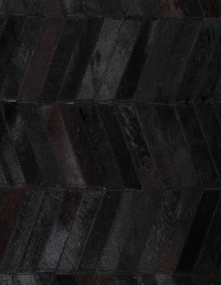 Detail image of  5' 1 x 8' Cowhide Leather Rug