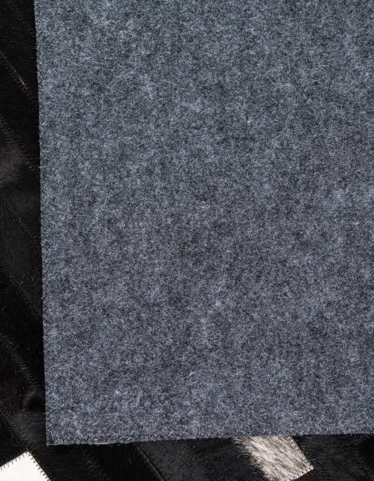 Detail image of  5' 1 x 8' Cowhide Leather Rug