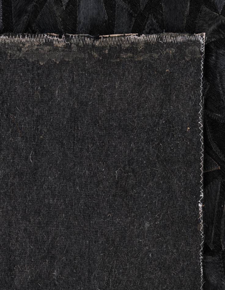 Detail image of  3' 10 x 5' 9 Cowhide Leather Rug