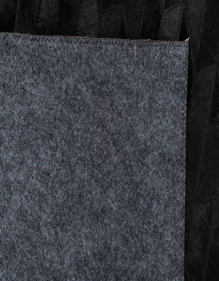 Detail image of  5' x 8' Cowhide Leather Rug