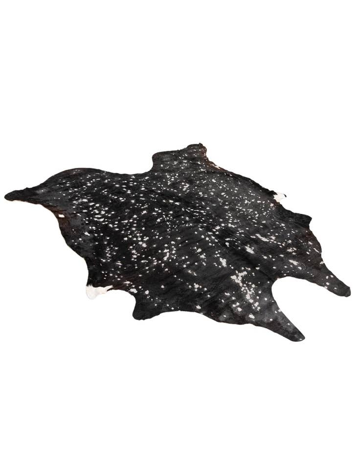 Detail image of  6' 4 x 7' Cowhide Leather Rug