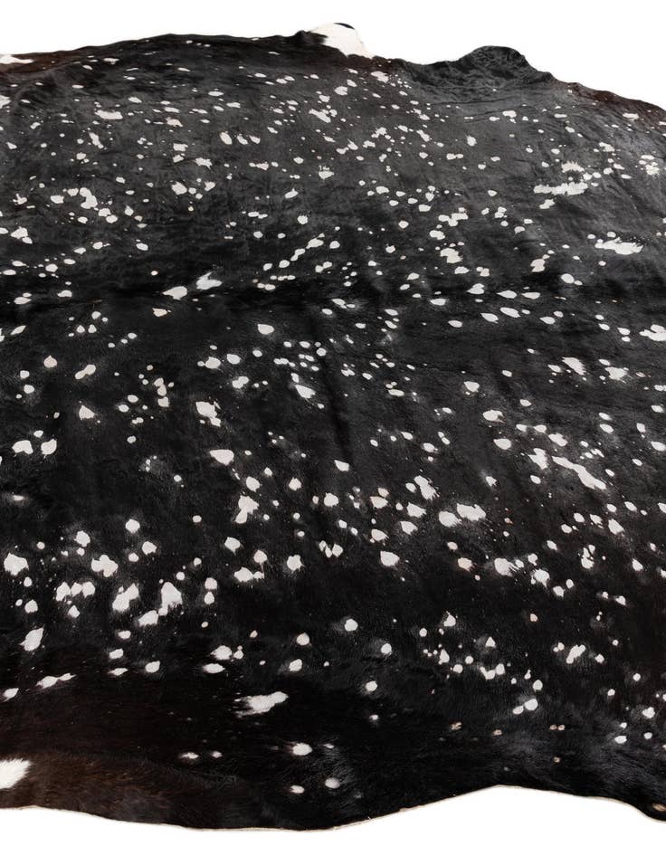 Detail image of  6' 4 x 7' Cowhide Leather Rug
