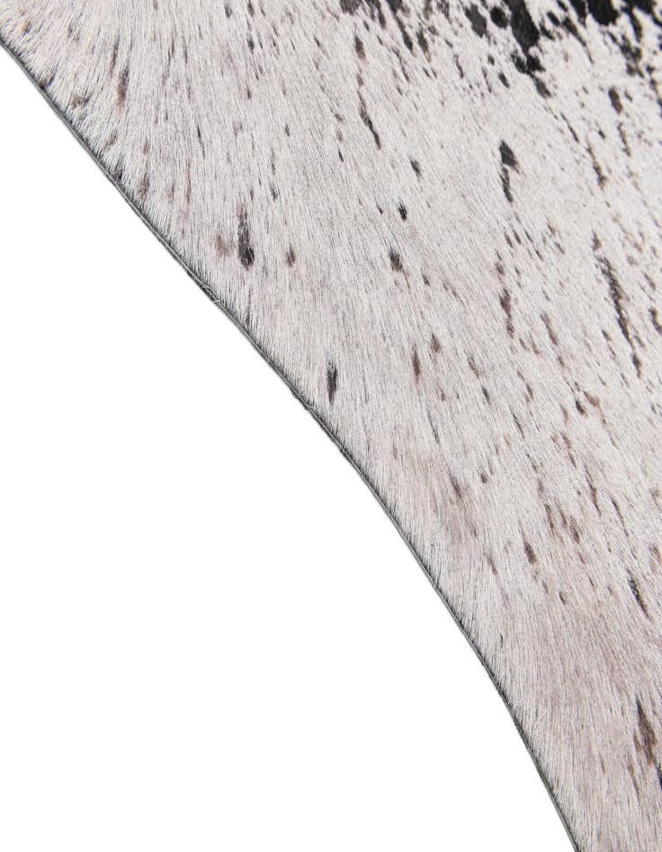 Detail image of  7' 4 x 8' 1 Cowhide Leather Rug