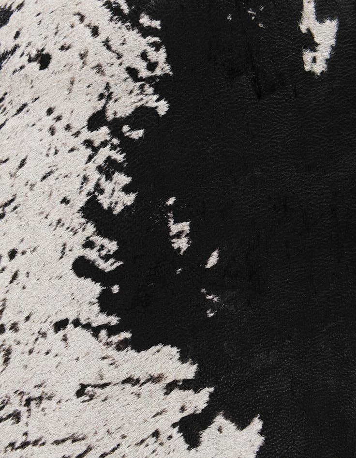 Detail image of  7' 4 x 8' 1 Cowhide Leather Rug