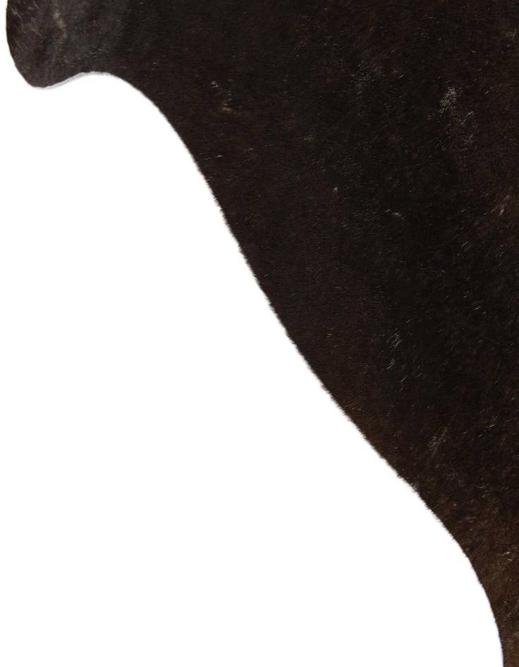 Detail image of  4' 5 x 5' 5 Cowhide Leather Rug