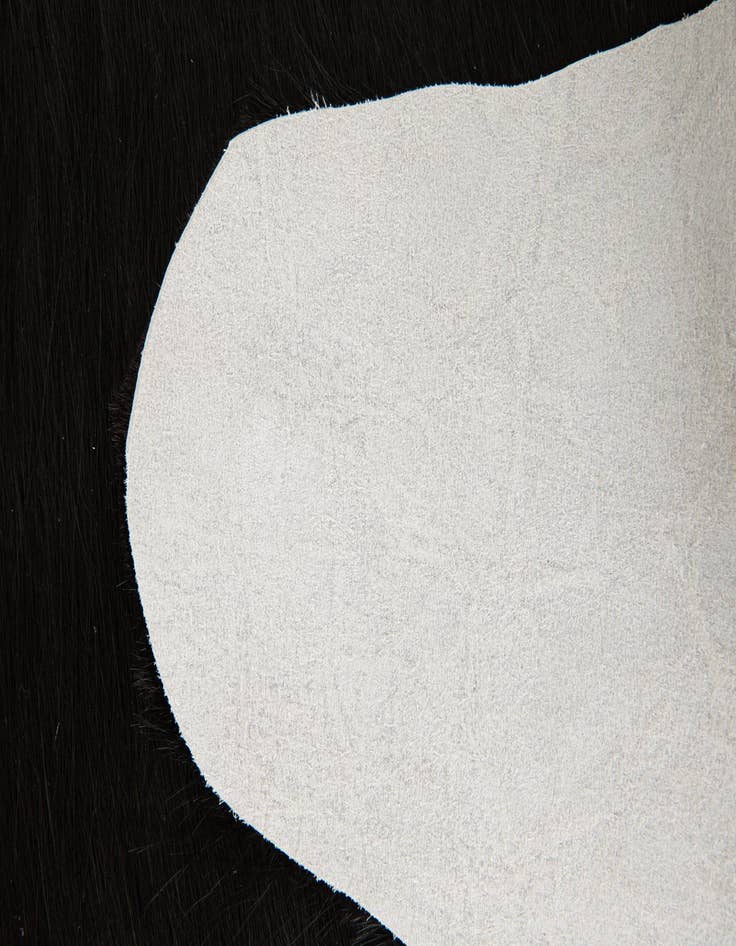 Detail image of  2' 1 x 3' 1 Cowhide Leather Rug