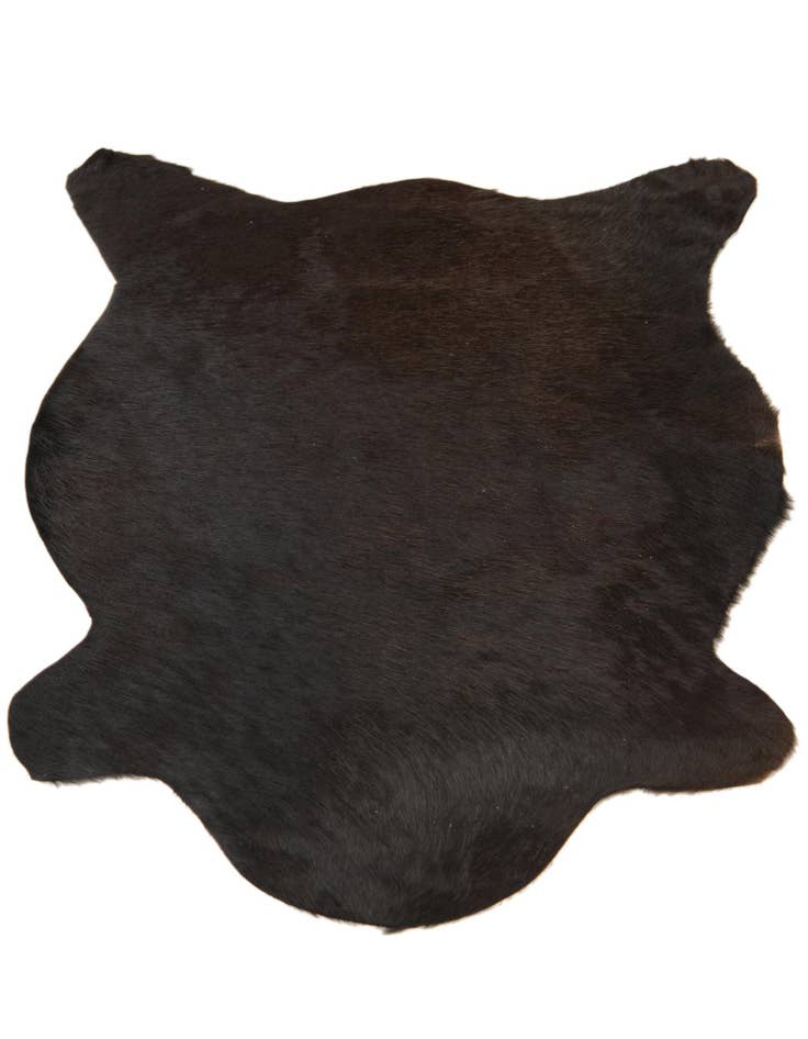 Detail image of  2' 1 x 2' 10 Cowhide Leather Rug