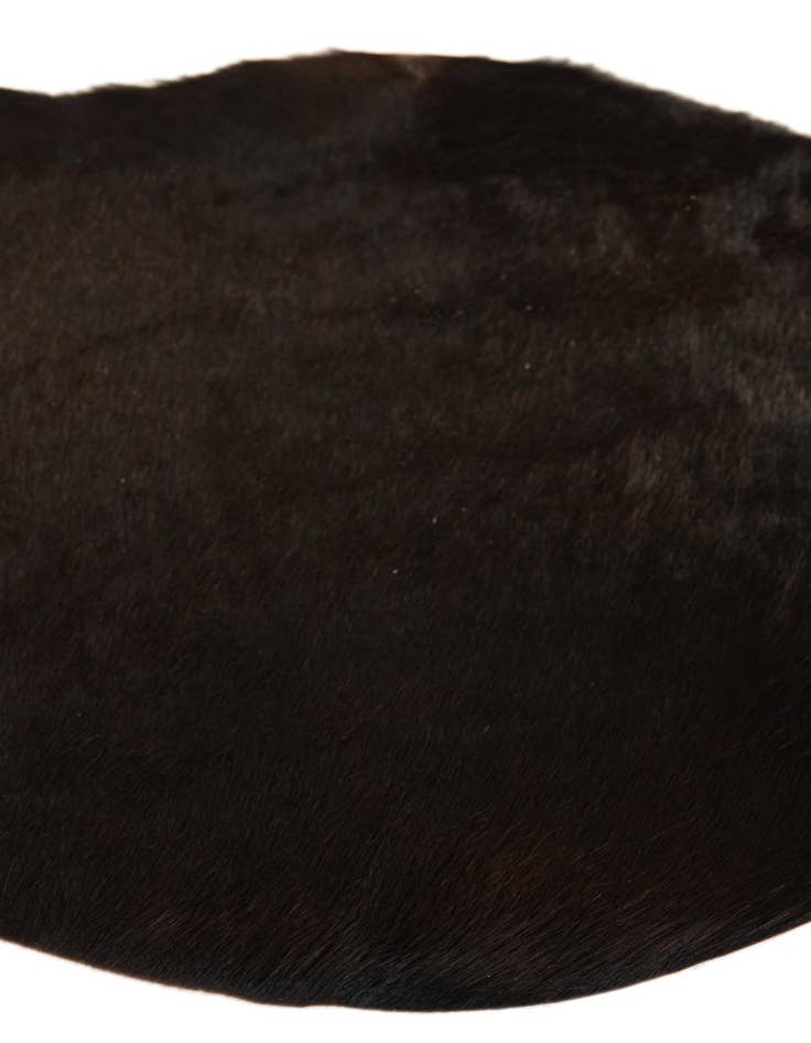 Detail image of  2' 1 x 2' 10 Cowhide Leather Rug