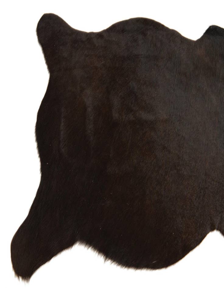 Detail image of  2' 1 x 2' 10 Cowhide Leather Rug