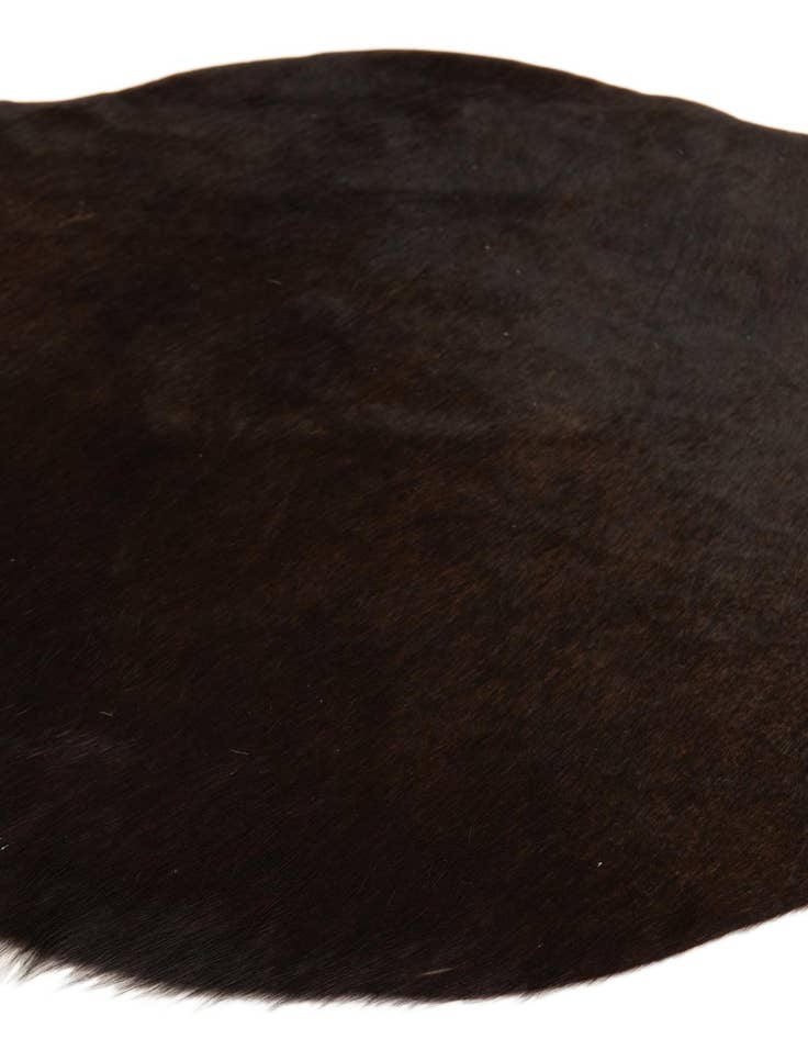 Detail image of  2' 1 x 2' 10 Cowhide Leather Rug