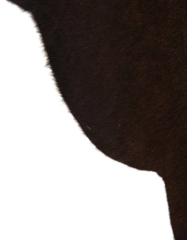 Detail image of  2' 1 x 2' 10 Cowhide Leather Rug