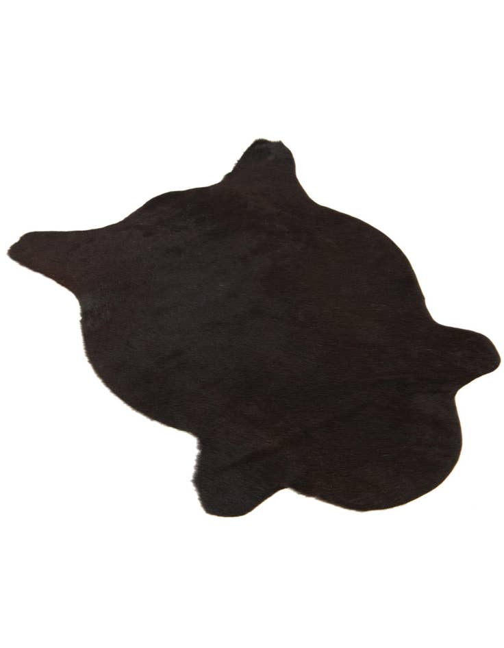 Detail image of  2' 1 x 2' 10 Cowhide Leather Rug