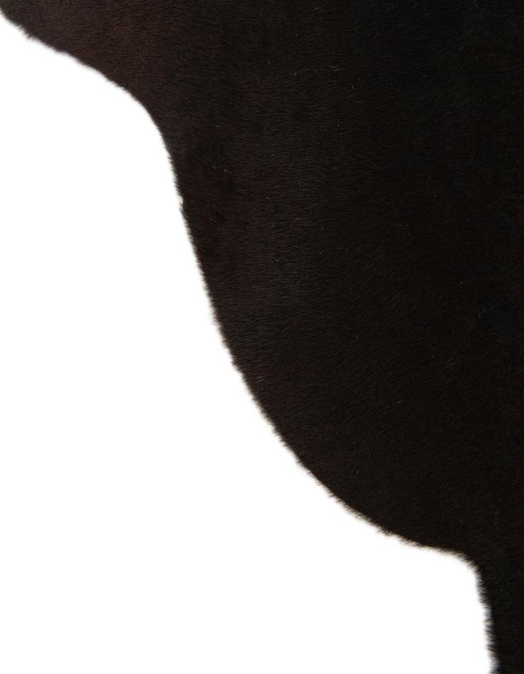 Detail image of  2' 1 x 2' 10 Cowhide Leather Rug