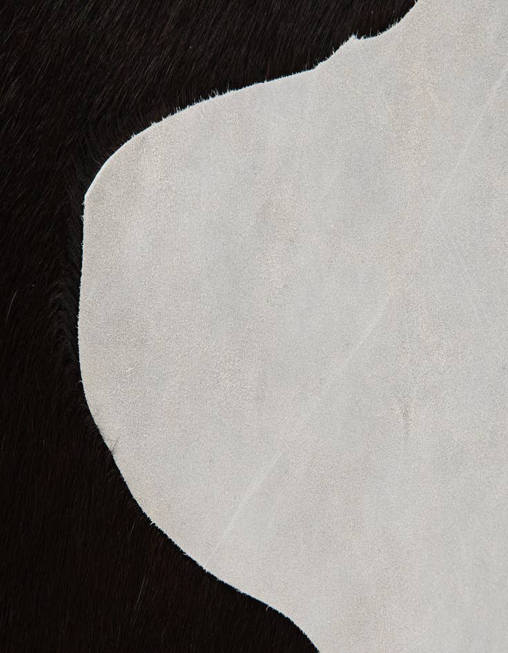 Detail image of  2' 1 x 2' 10 Cowhide Leather Rug