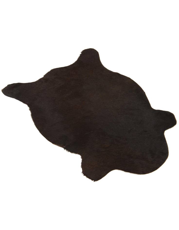Detail image of  2' 1 x 2' 10 Cowhide Leather Rug