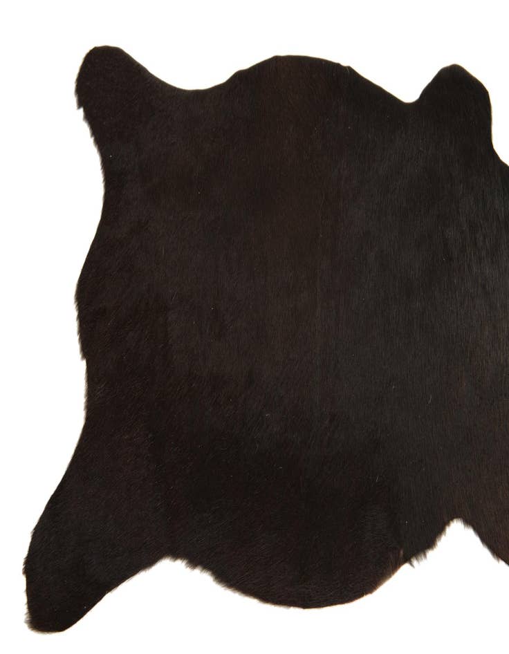 Detail image of  2' 1 x 2' 10 Cowhide Leather Rug