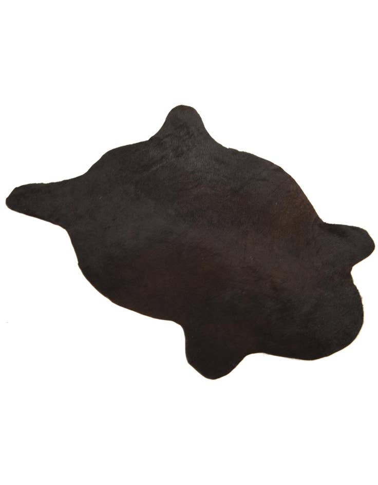 Detail image of  2' 1 x 2' 10 Cowhide Leather Rug