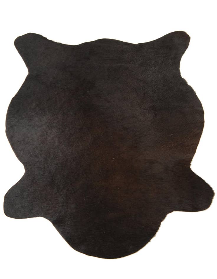Detail image of  2' 1 x 2' 10 Cowhide Leather Rug