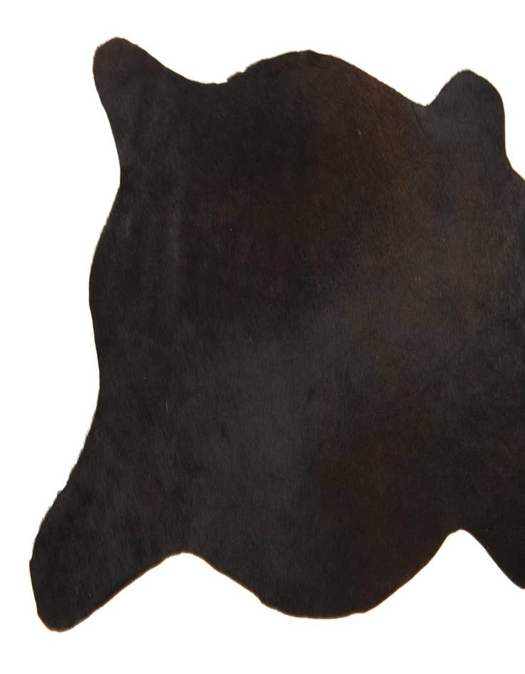 Detail image of  2' 1 x 2' 10 Cowhide Leather Rug