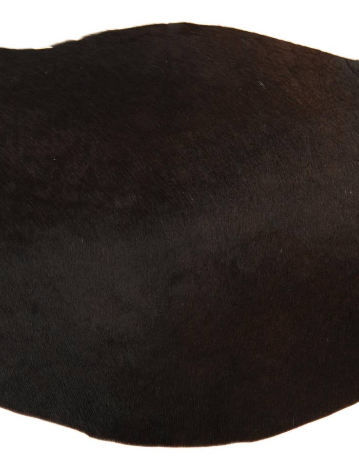 Detail image of  2' 1 x 2' 10 Cowhide Leather Rug