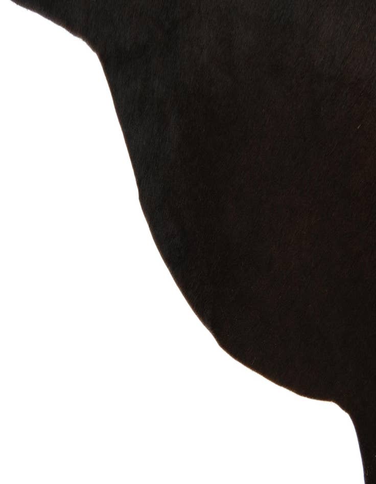 Detail image of  2' 1 x 2' 10 Cowhide Leather Rug