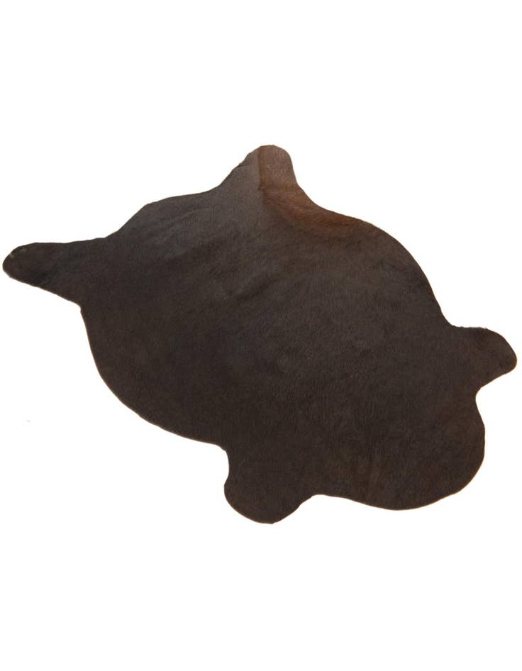 Detail image of  2' 1 x 2' 10 Cowhide Leather Rug