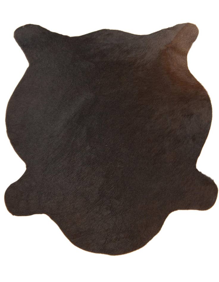 Detail image of  2' 1 x 2' 10 Cowhide Leather Rug